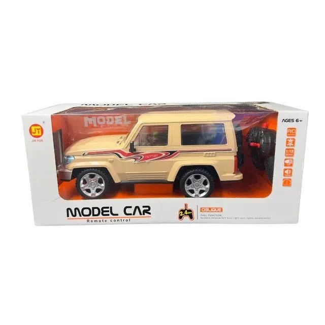 1: 12 Remote Control Land Cruiser Stunt Car with Music and Lights - Image 2