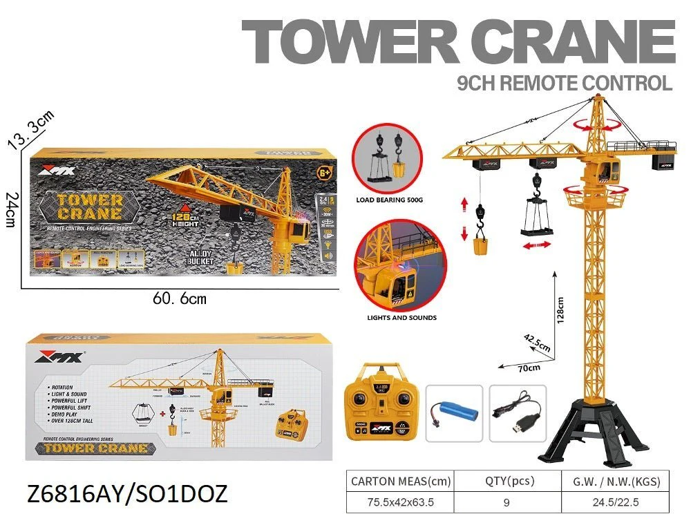 2.4G Tower Crane Z6816AY - Image 2