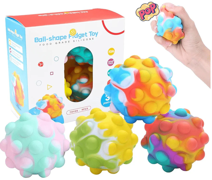 3C4G Fidget Light Up Popper Ball 14026