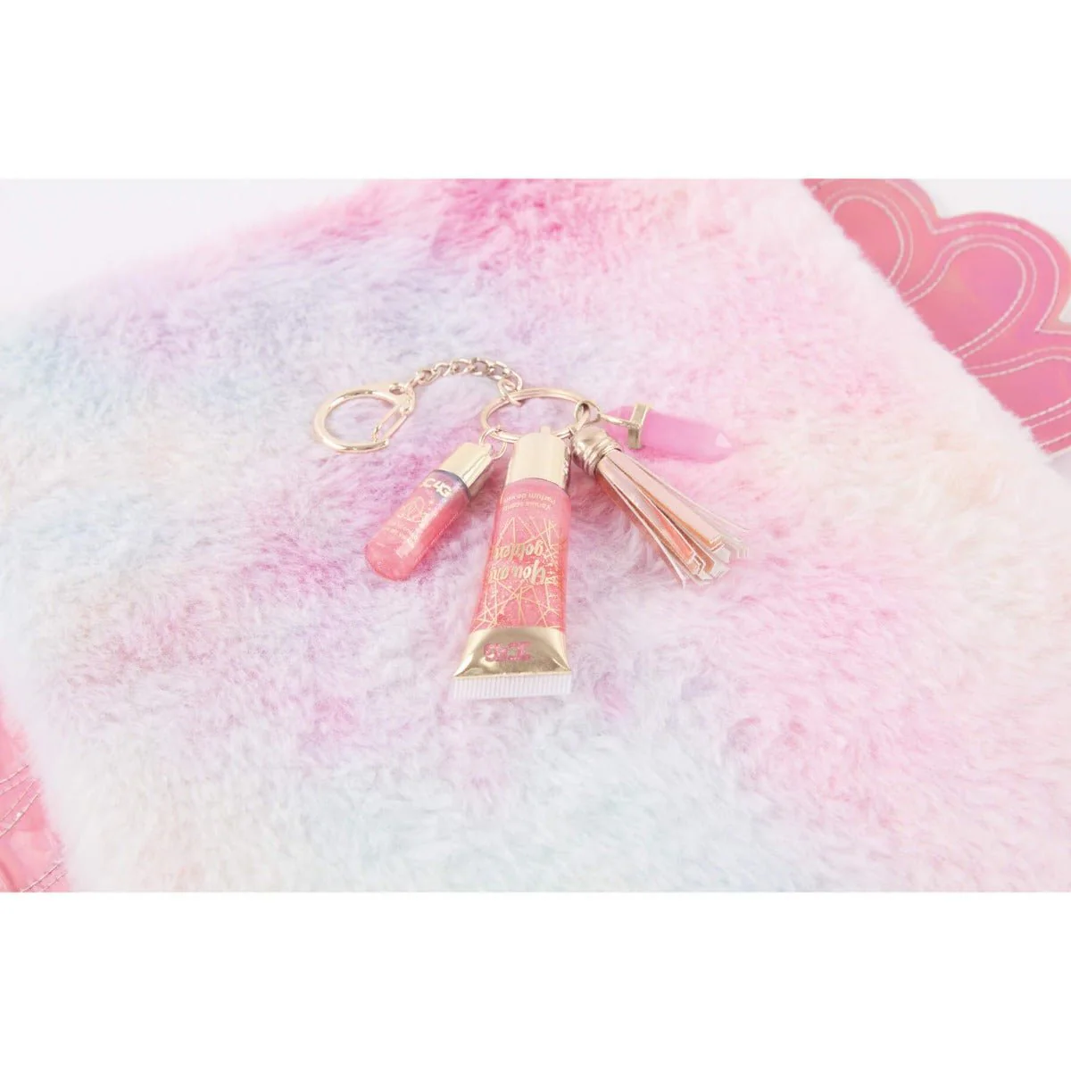 3C4G Pink & Gold Keychain Lip Gloss 10017 - Image 6