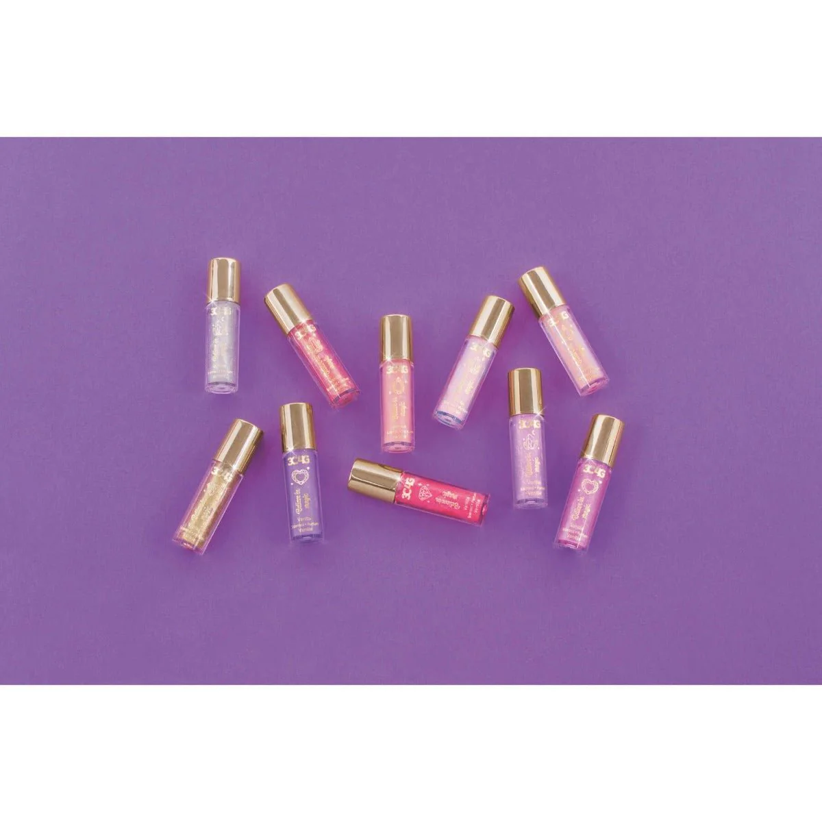 3C4G Pink & Gold Lip Gloss 10-Pack 10018 - Image 3