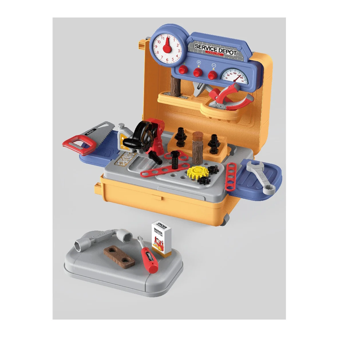 4 in 1 Mobile Tool Table Trolley Case 8022P - Image 2