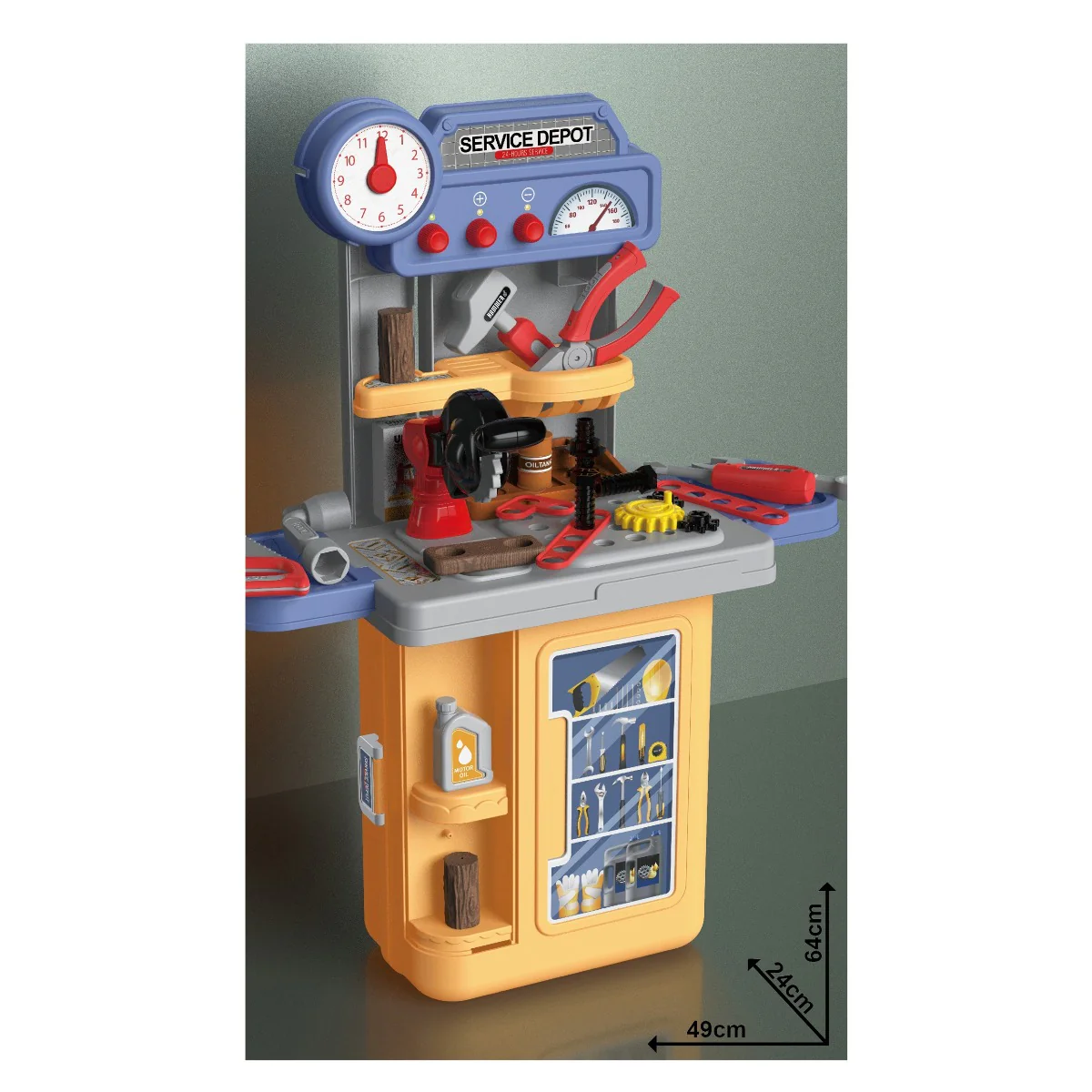 4 in 1 Mobile Tool Table Trolley Case 8022P - Image 4