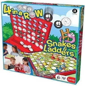 4-In-A-Row Snakes And Ladders Game GPF025B - Image 2