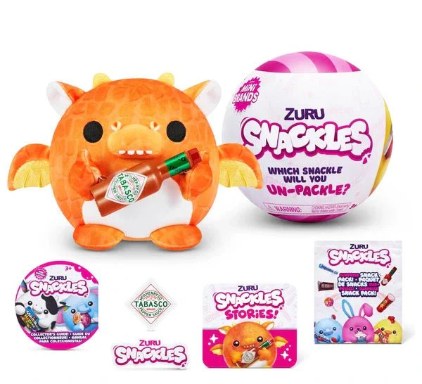 5 Surprise Snackles Mini Brands Small Plush Series 1 77510 - Image 4