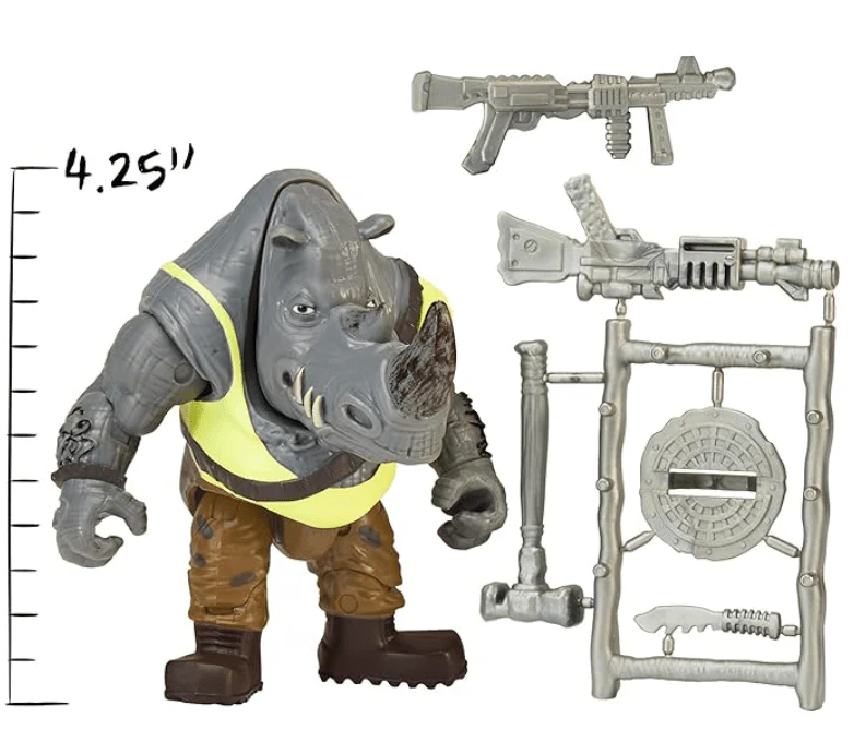 [83293] Teenage Mutant Ninja Turtles Action Figure - Rocksteady 83293 - Image 3