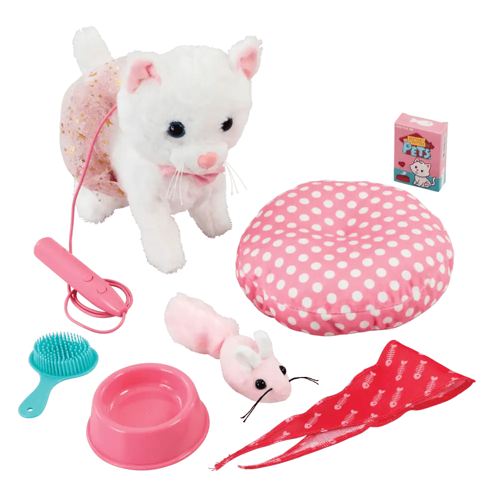 ADDO Walk Along Cat Deluxe – Interactive Plush Pet - Image 4