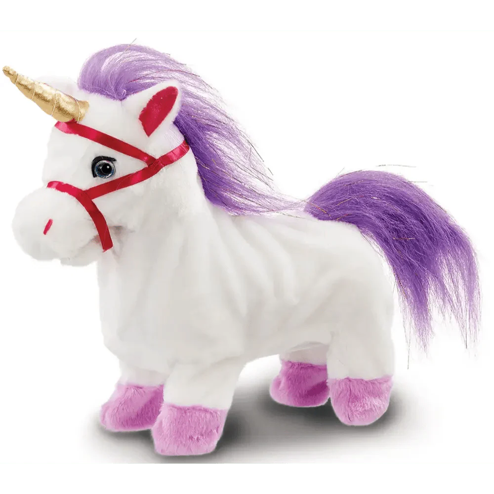 ADDO Walk Along Unicorn V2 – Interactive Plush Toy - Image 3
