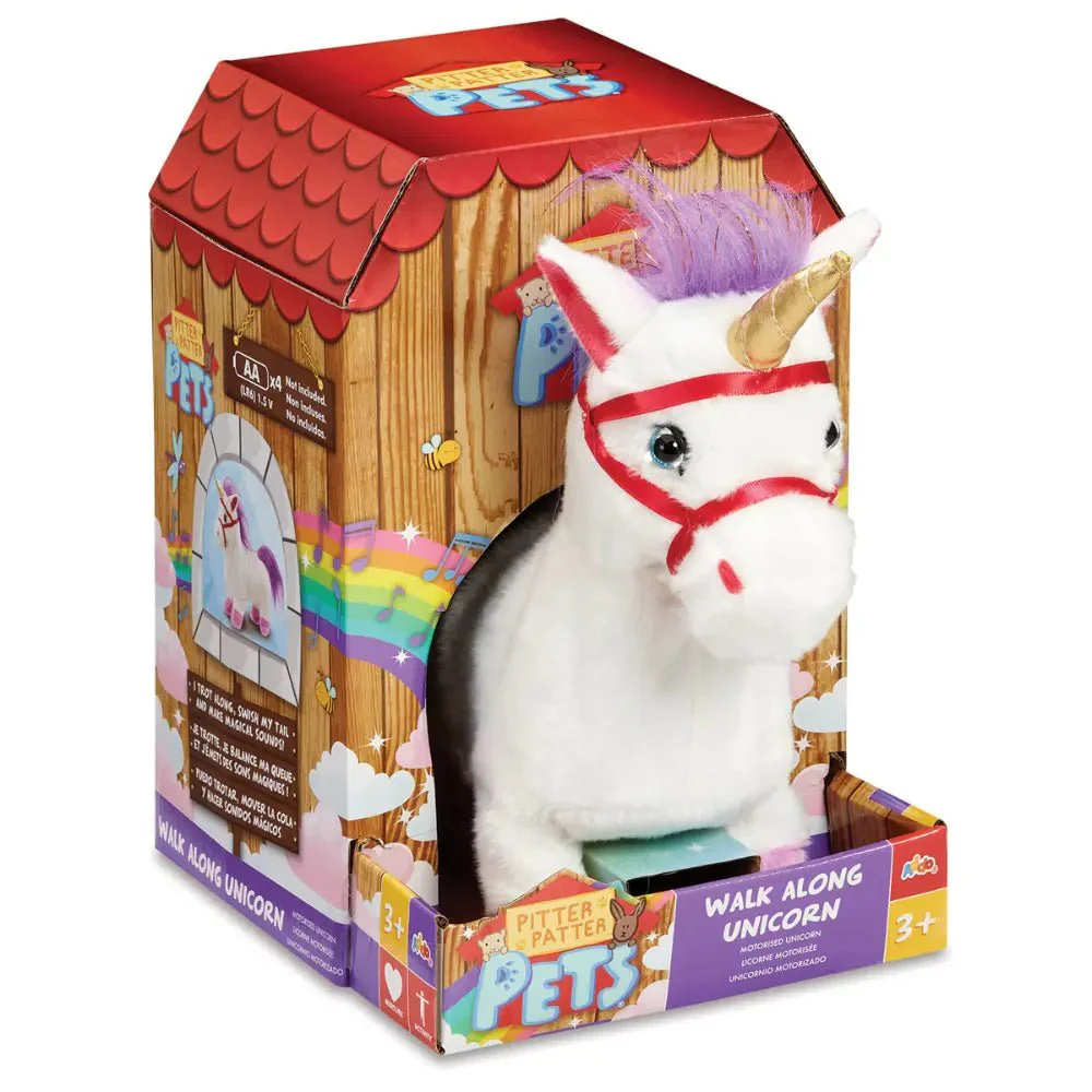ADDO Walk Along Unicorn V2 – Interactive Plush Toy - Image 4