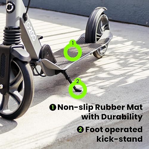 Aero Folding Scooter Black A230 - Image 3