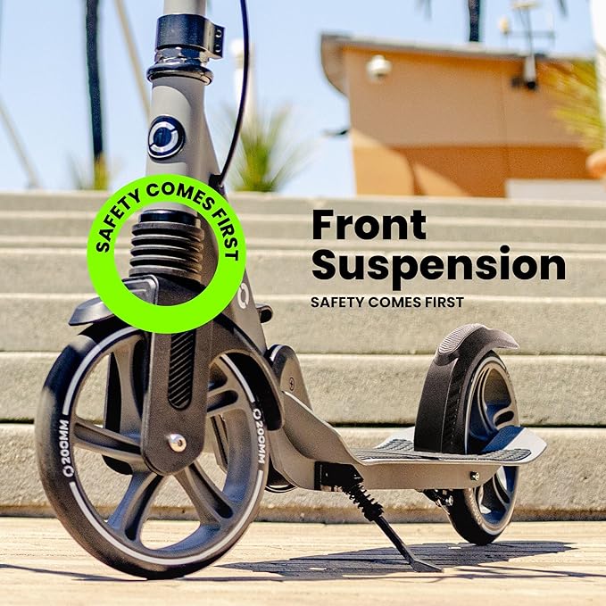 Aero Folding Scooter Grey A200 - Image 7