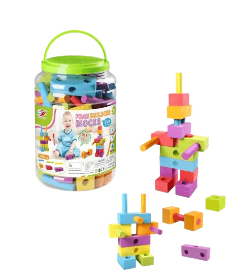 AIG Foam Building Blocks 100 Pcs SY1082T - Image 2