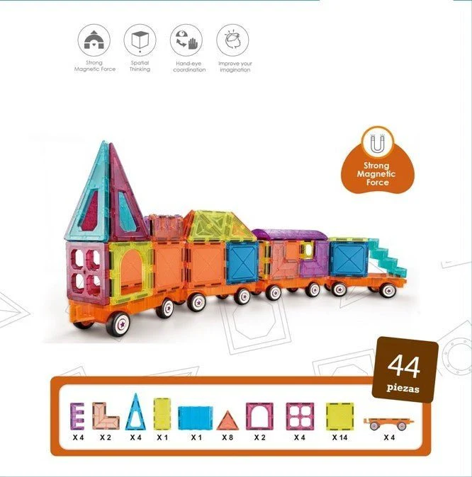AIG Magnetic Building Blocks 44 Pcs CH1134