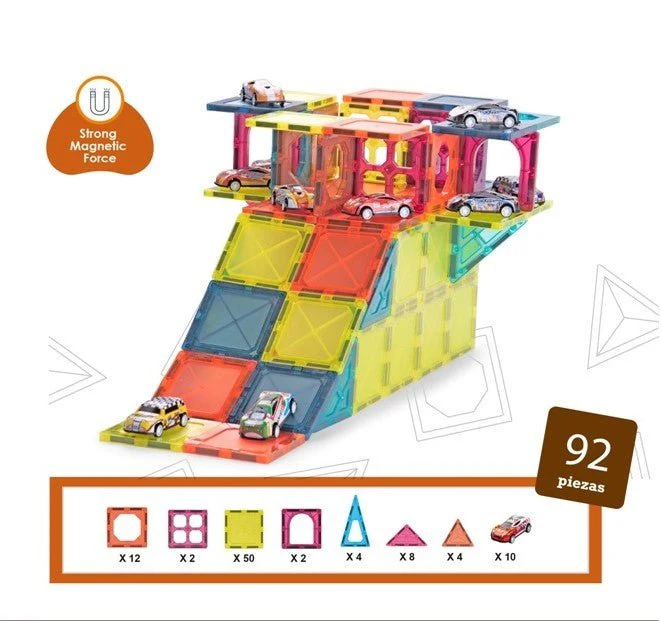 AIG Magnetic Building Blocks 92 Pcs CH1139