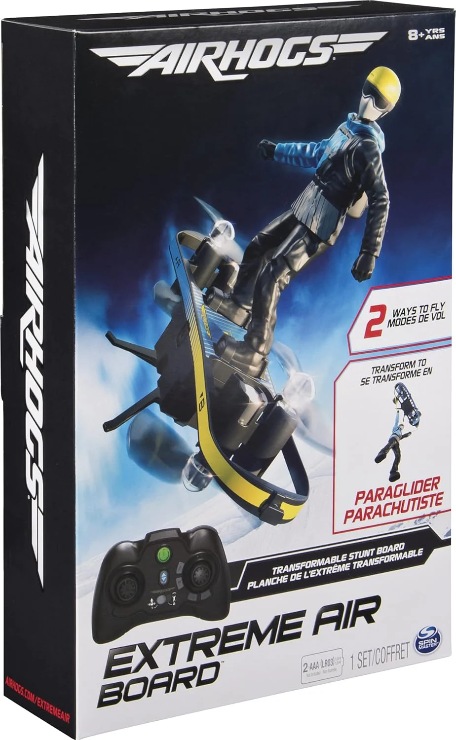 Air Hogs 2-in-1 Extreme Air Board RC Stunt 6043778 - Image 2