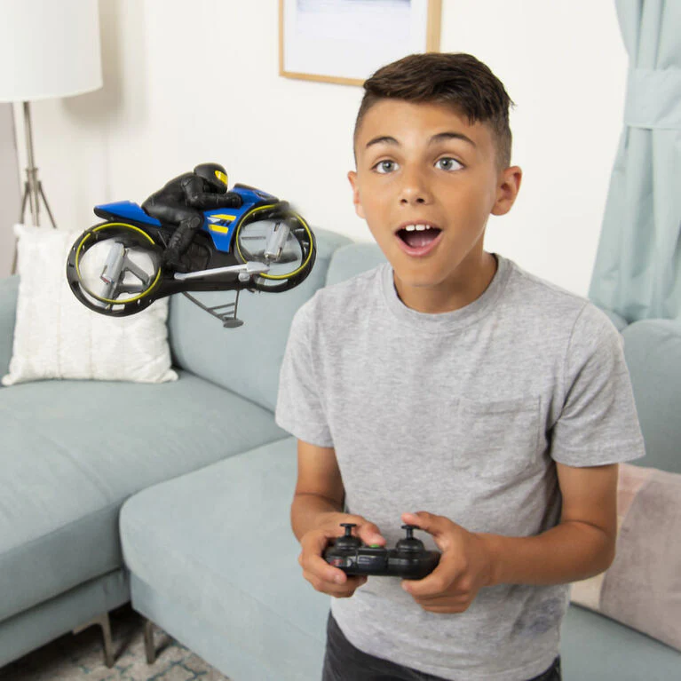 Air Hogs Flight Rider Motorbike Ground And Air Stunt 6046196 - Image 3