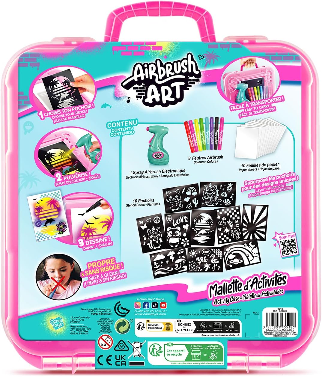 Airbrush Art Activity Case AIR017 - Image 5