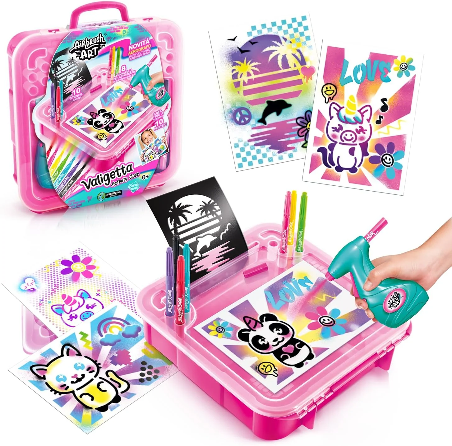 Airbrush Art Activity Case AIR017 - Image 9