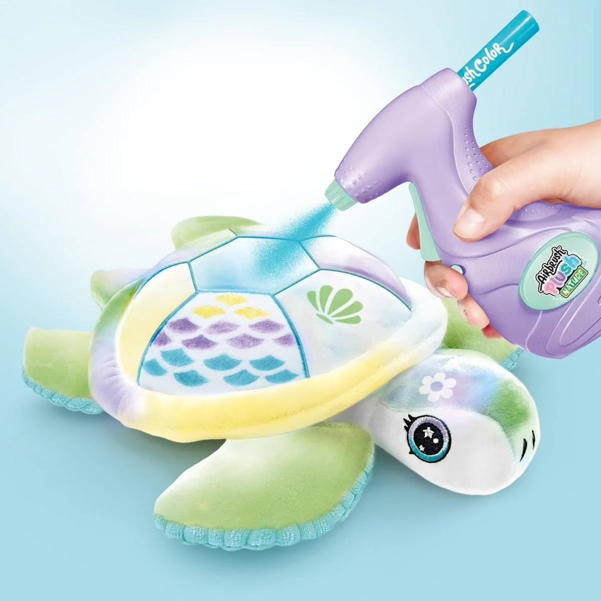Airbrush Plush Nature - Green Turtle OFG280 - Image 7