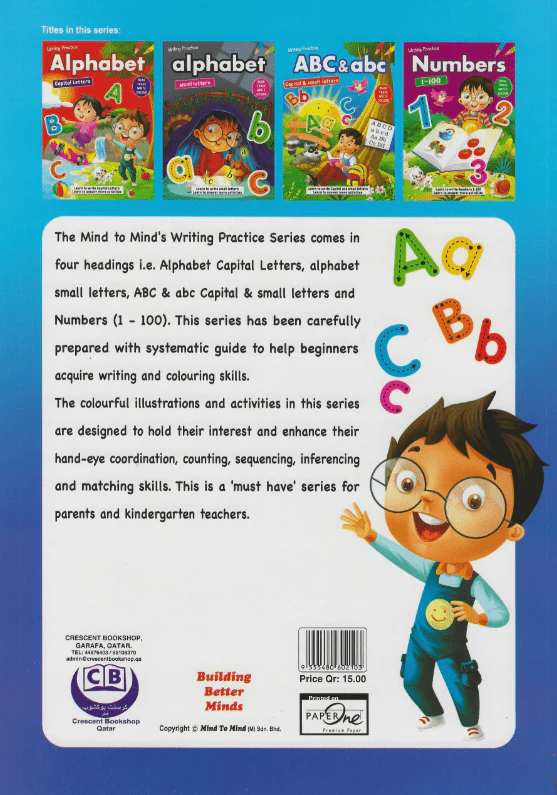 Writing Practice Alphabet ABC and abc Capital and Small Letters 60210 - Image 2
