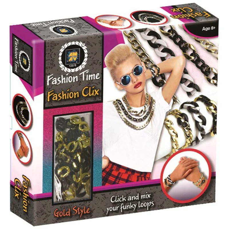 AMAV Fashion Time Fashion Clix Jewelry Craft Kit 12578