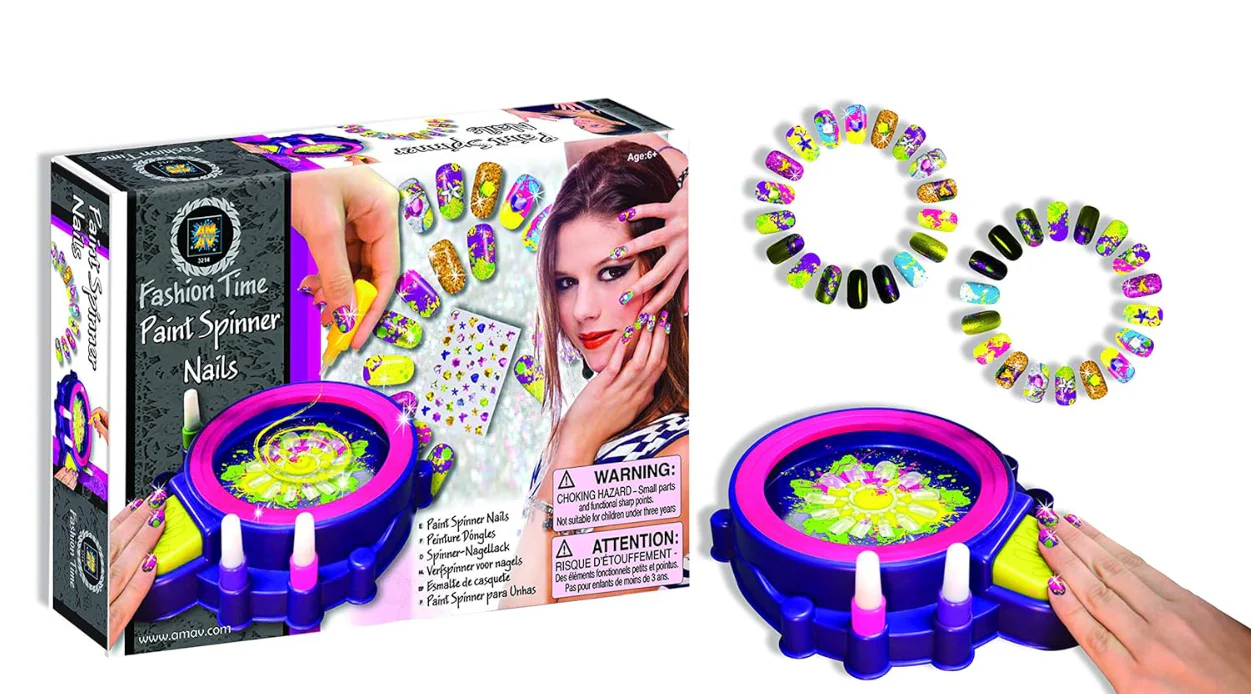 Amav Fashion Time Paint Spinner Nails 3214 - Image 5