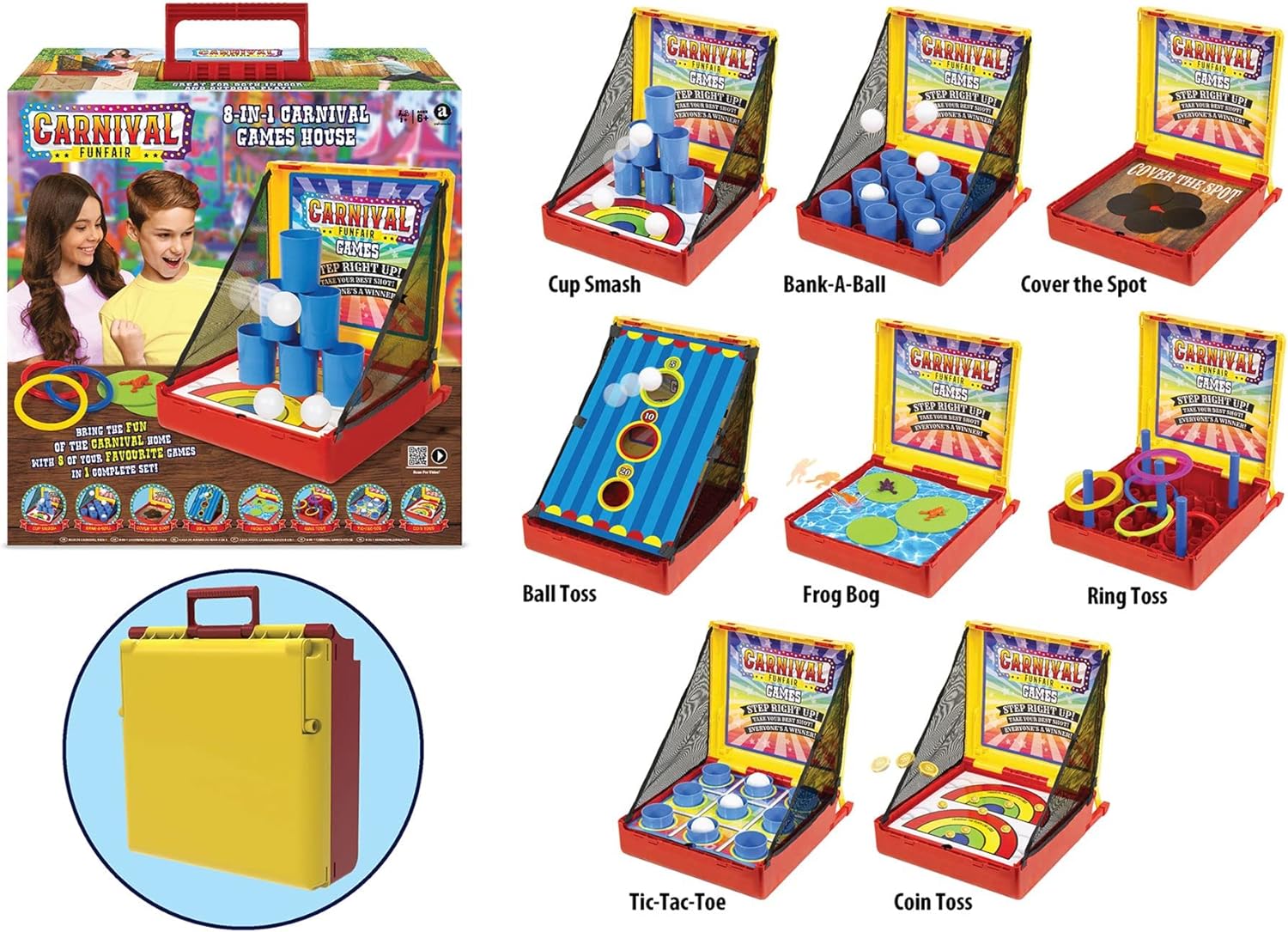 Ambassador 8-in-1 Carnival Games GA2106 - Image 2