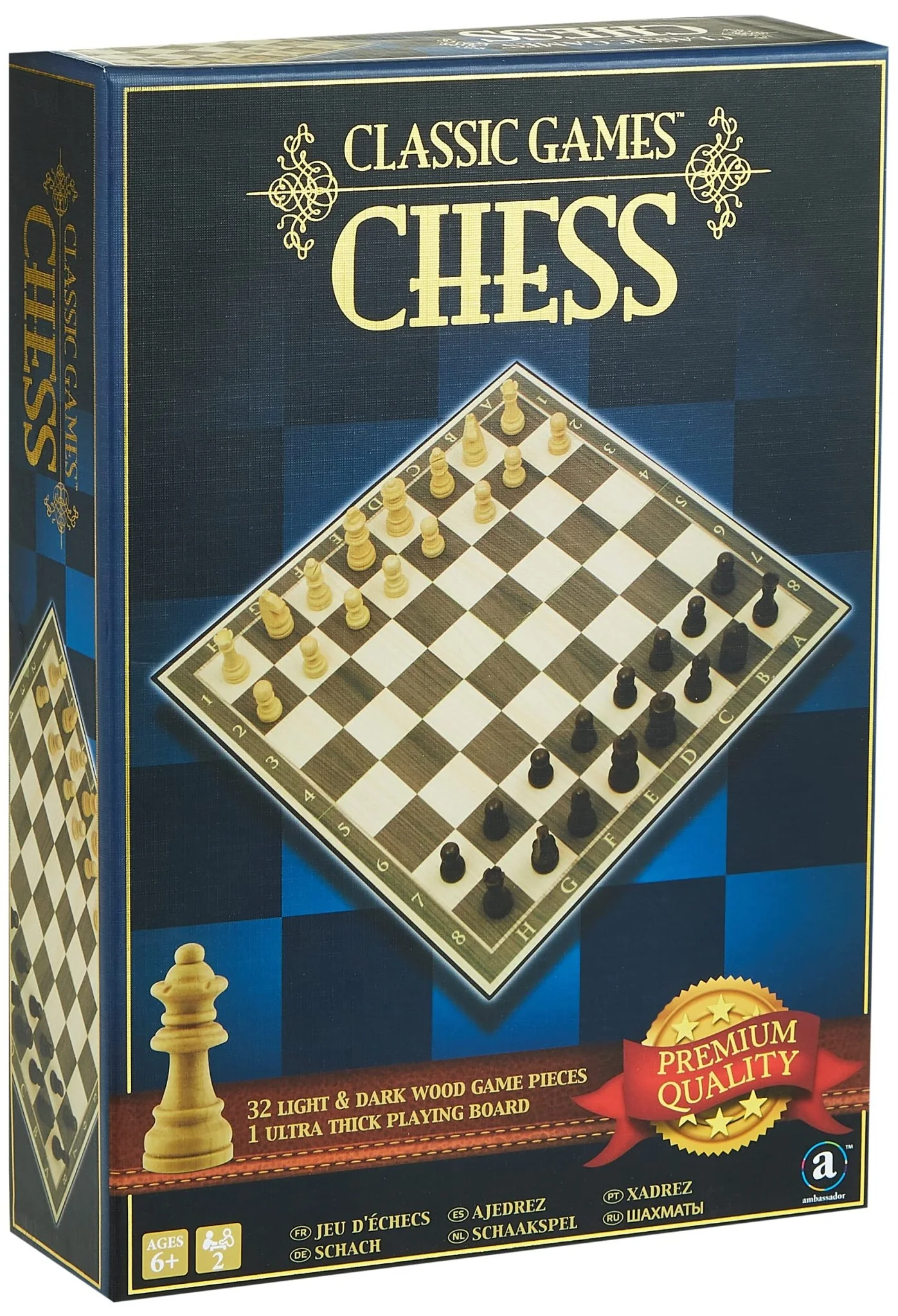 Ambassador Classic Games Chess ST001