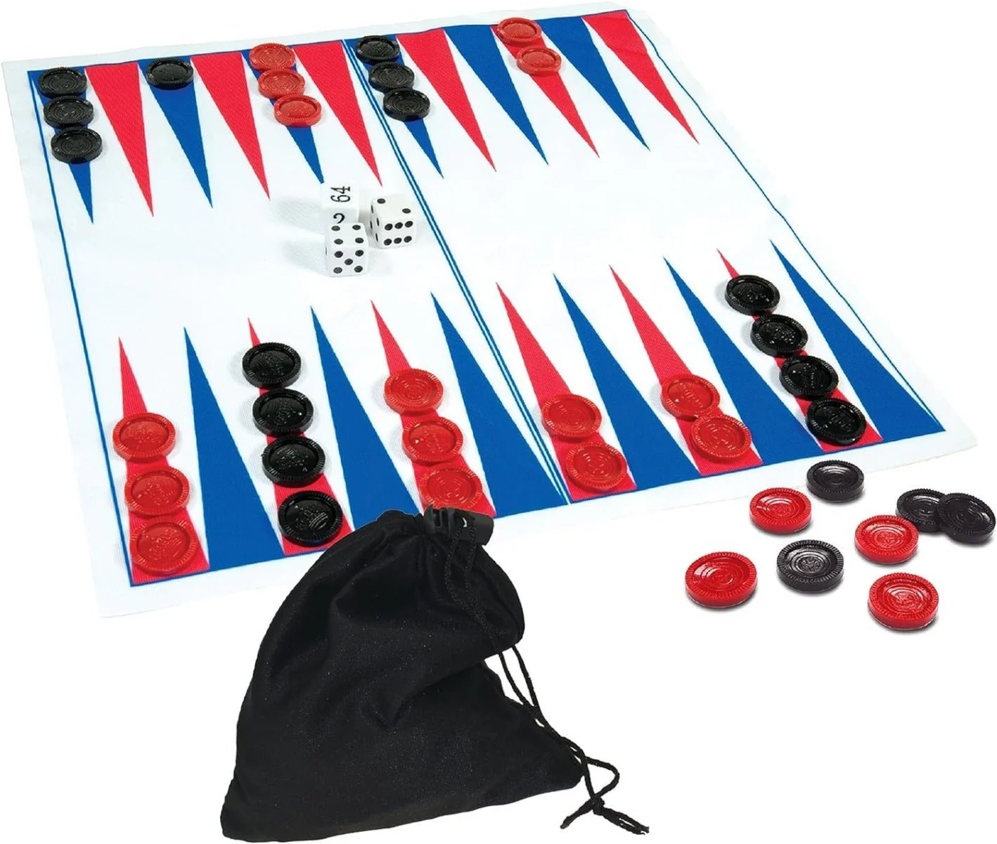 Ambassador Grab & Go Games - Travel Backgammon ST058 - Image 3