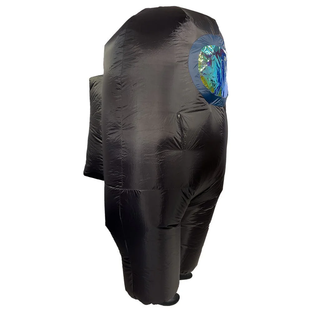 Among Us Crewmate Inflatable Halloween Adult Costume - Black - Image 3