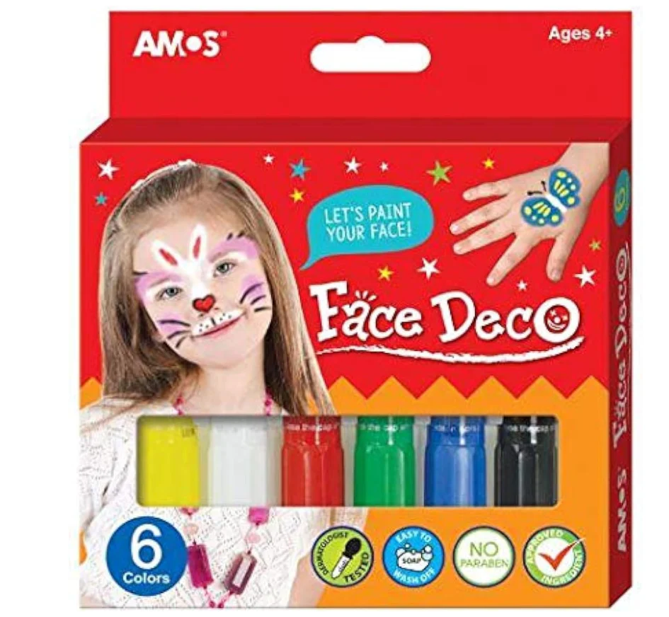 Amos Face Deco 6 colors FD5P6