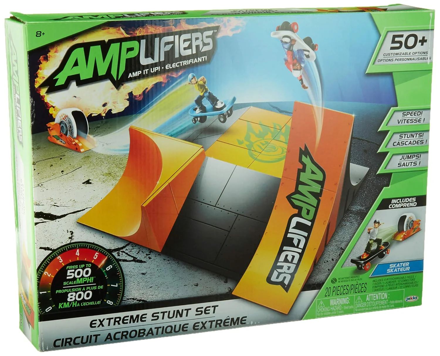 Amplifiers E xtreme Stunt Skate Park Set 78687 - Image 9