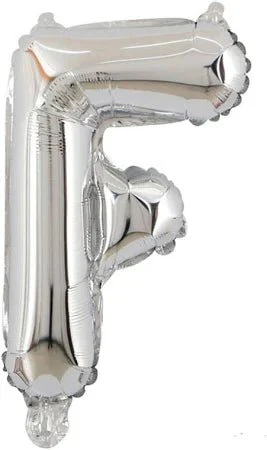 Anagram Supershape Balloons Silver - Letter F 32inch 32956