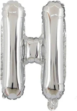 Anagram Supershape Balloons Silver - Letter H 32inch 32960