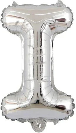 Anagram Supershape Balloons Silver - Letter I 32inch 32963
