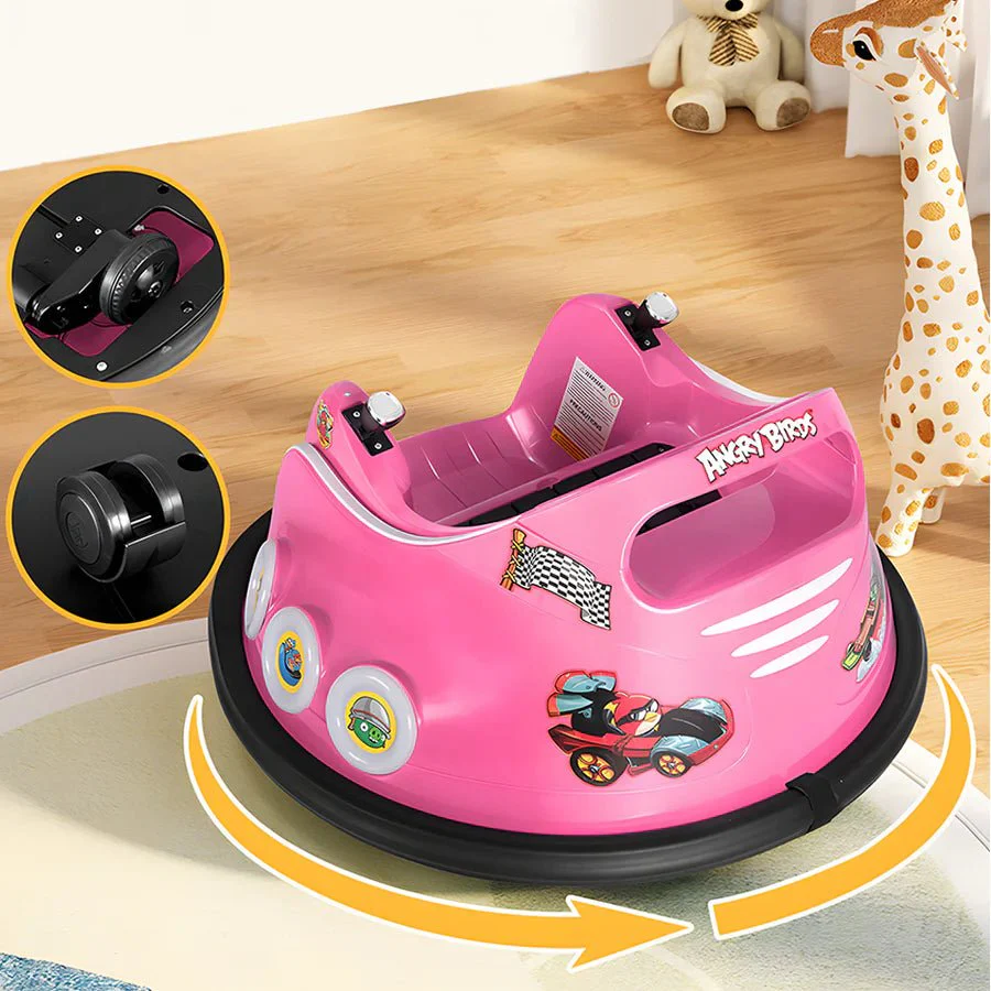 Angry Birds Bumper Car Pink SMB318 - Image 3