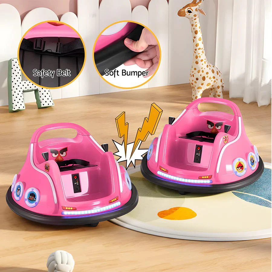Angry Birds Bumper Car Pink SMB318 - Image 4