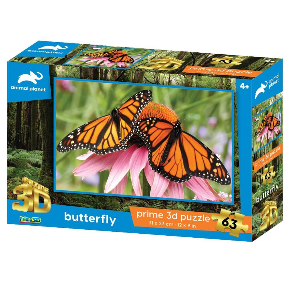 Animal Planet Monarch Butterfly 63 Pieces