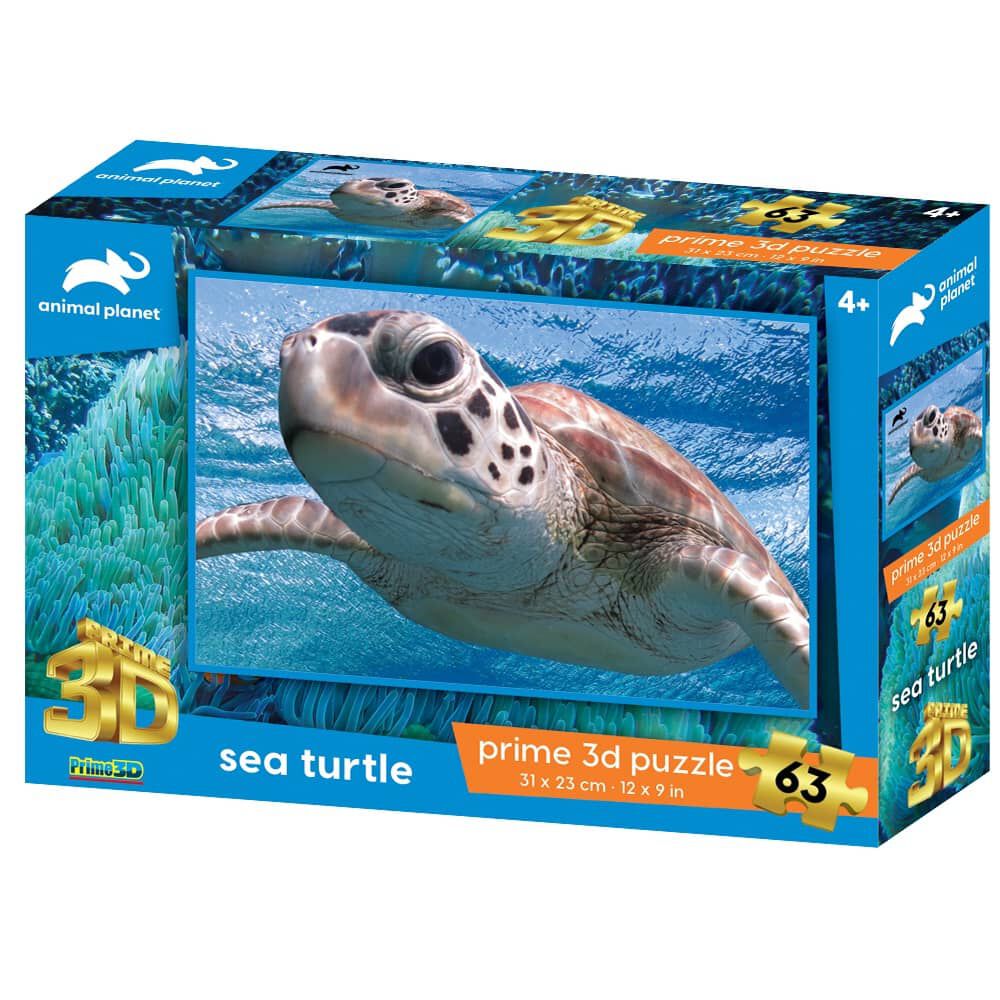 Animal Planet Sea Turtle Puzzle 63 Pieces