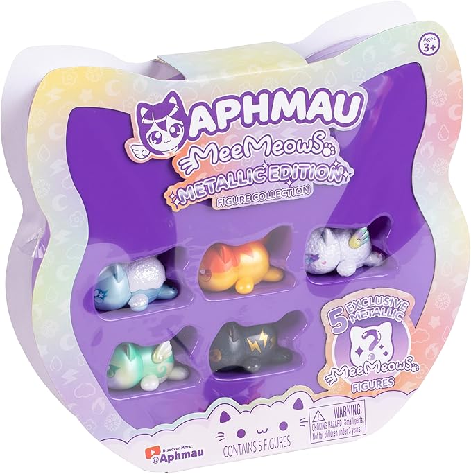 Aphmau Mystery Meemeow Figures Multi-Pack Elemental Glow Party BON-612153 - Image 4