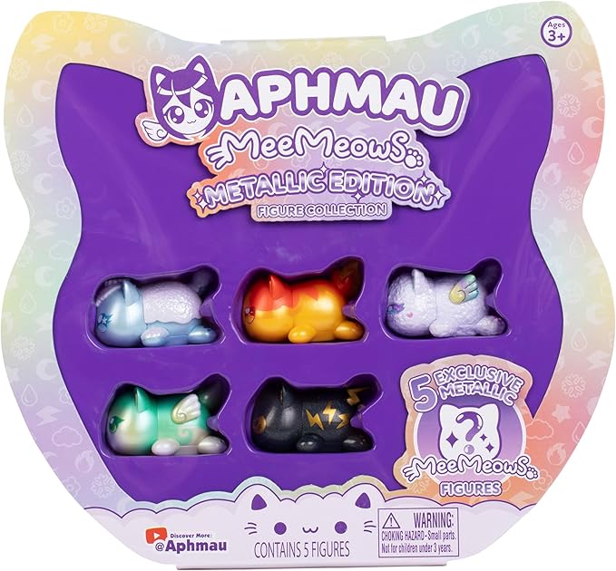 Aphmau Mystery Meemeow Figures Multi-Pack Elemental Glow Party BON-612153 - Image 5