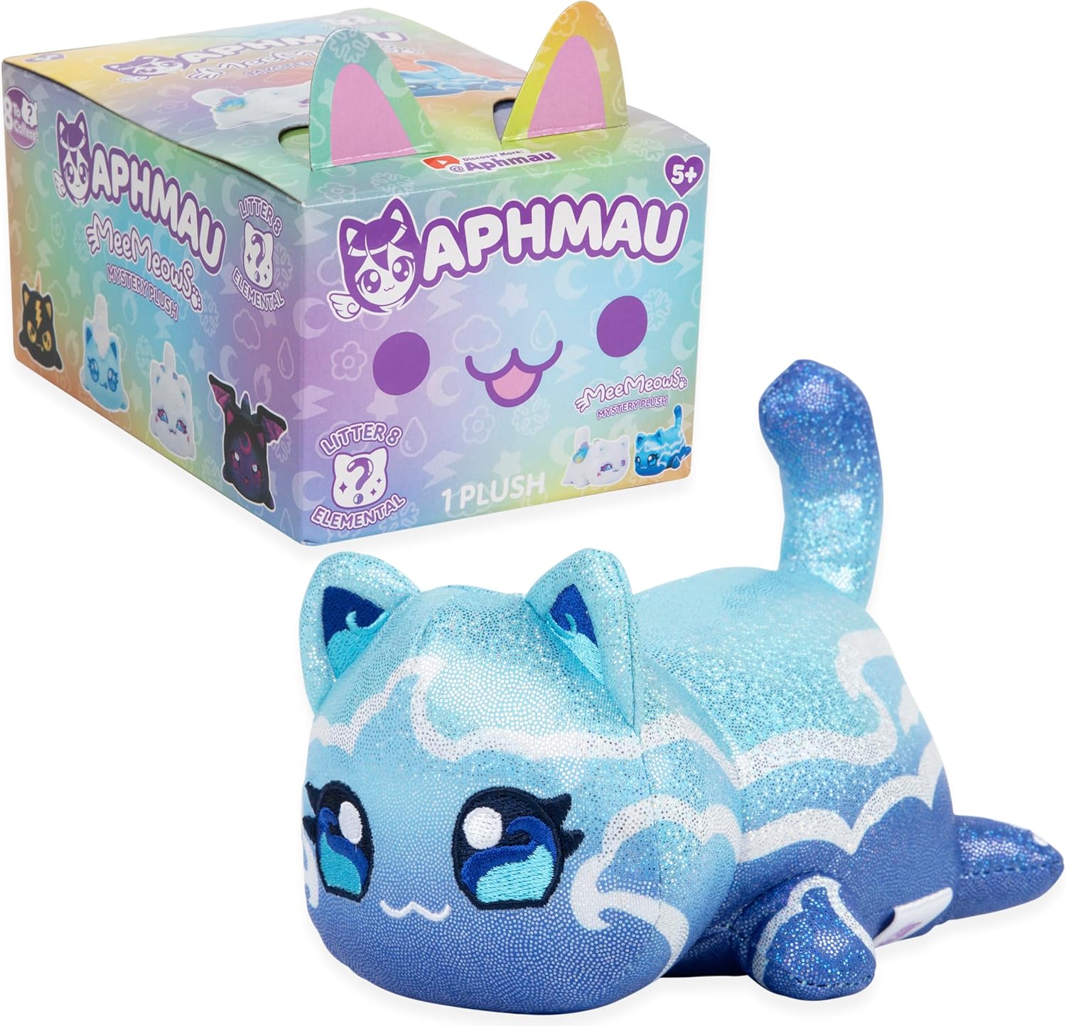 Aphmau Mystery Meemeow Plush Elemental 6Inch BON-6028ELE - Image 3