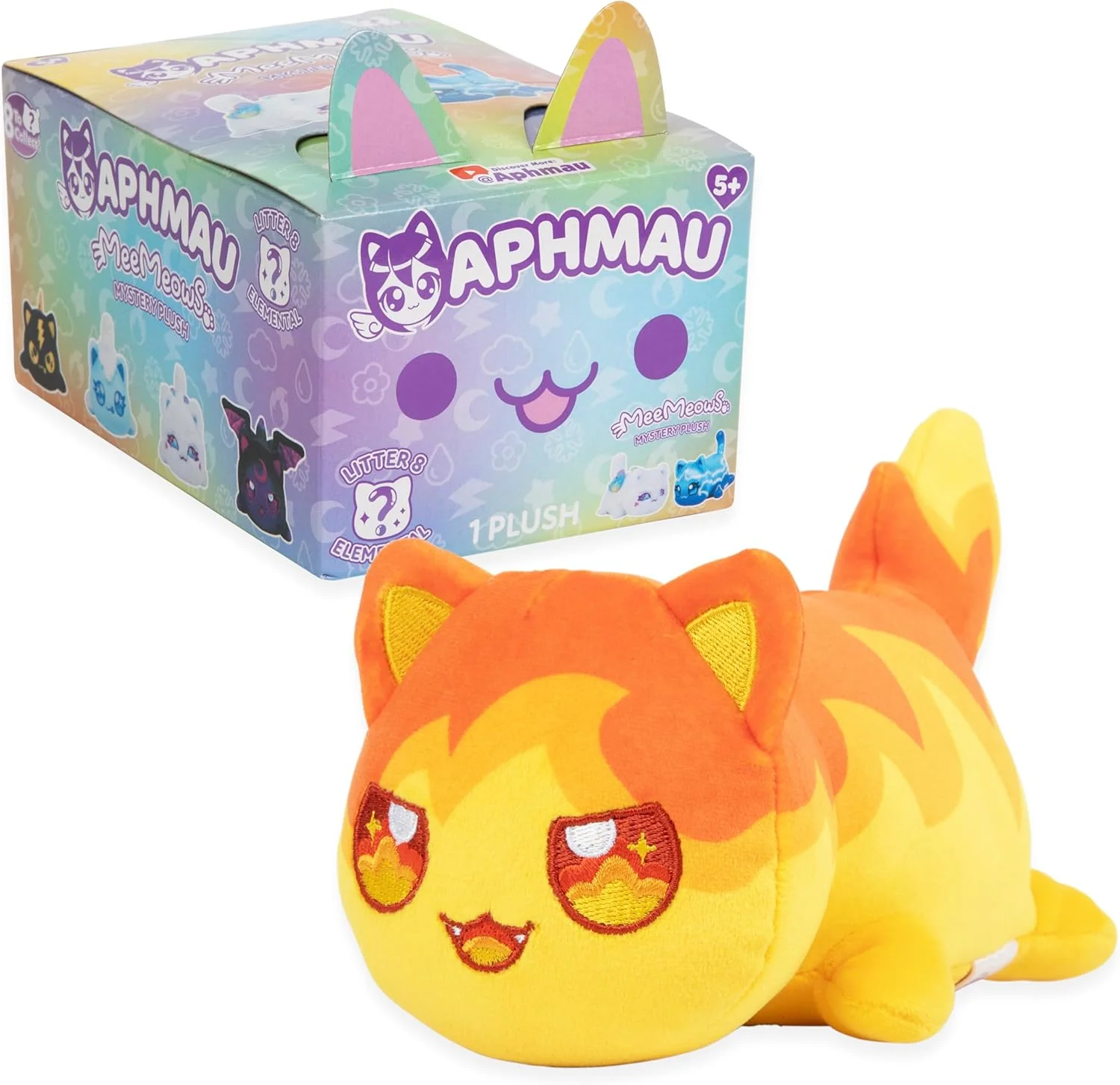 Aphmau Mystery Meemeow Plush Elemental 6Inch BON-6028ELE - Image 7