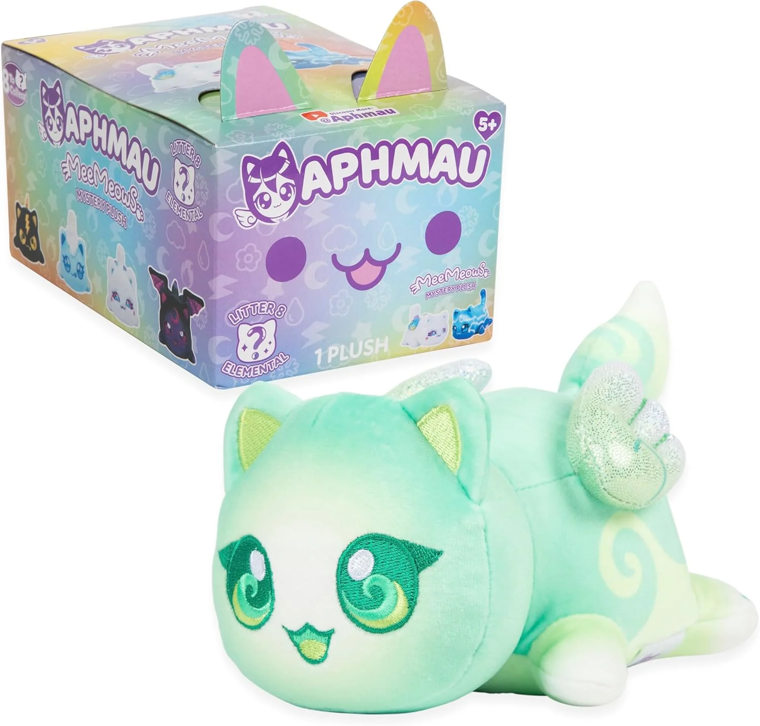 Aphmau Mystery Meemeow Plush Elemental 6Inch BON-6028ELE - Image 9