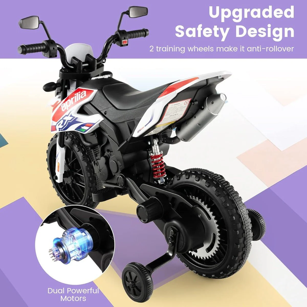 Aprilia RX125 Motor Bike MBS317 - Image 3