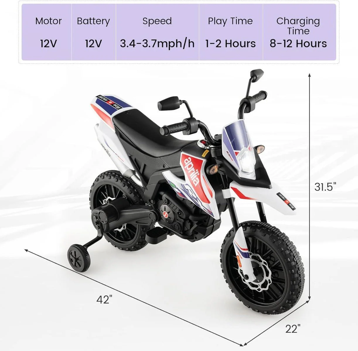 Aprilia RX125 Motor Bike MBS317 - Image 4