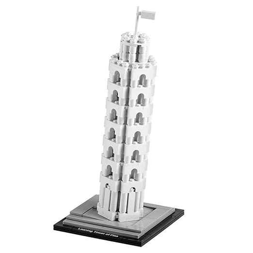Architecture World Famous Leaning Towe Pisa Mini Block 1580pcs 805 - Image 2