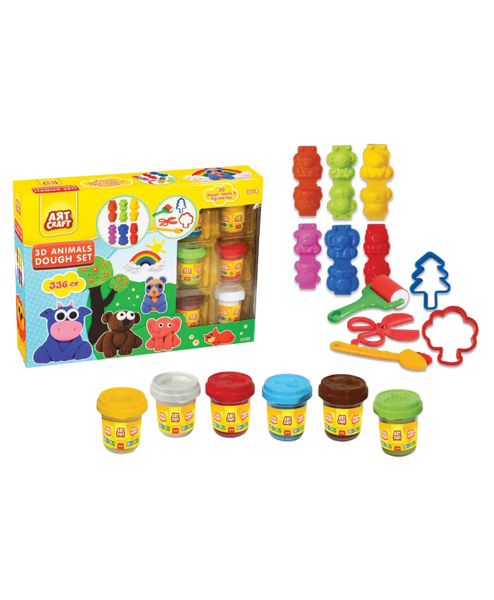 Art Craft Animals Dough Set