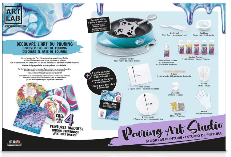 Pouring Paint Set ART001 - Image 7