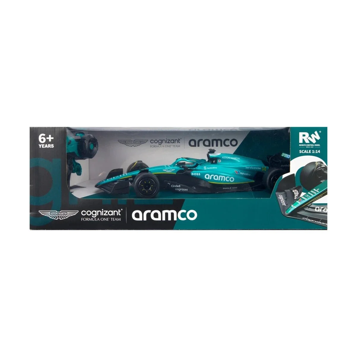 Aston Martin Aramco Formula 1 RC Car 1:14 Scale 39114 - Image 2
